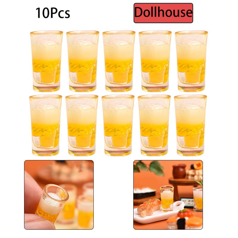 Wine Beer & More - 10 stücke Miniatur Spielzeug Küche Bier