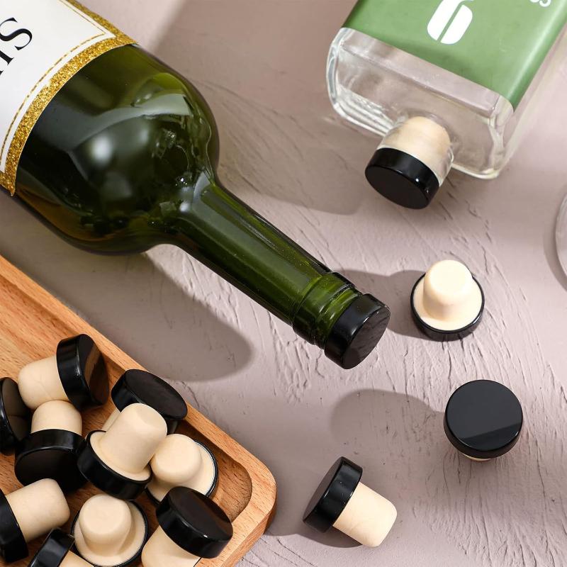 Wine Beer Tasting - 【M】10 Stück Weinflaschen-Korkenverschlüsse, T-förmiger Weinverschluss, Probierkorken,