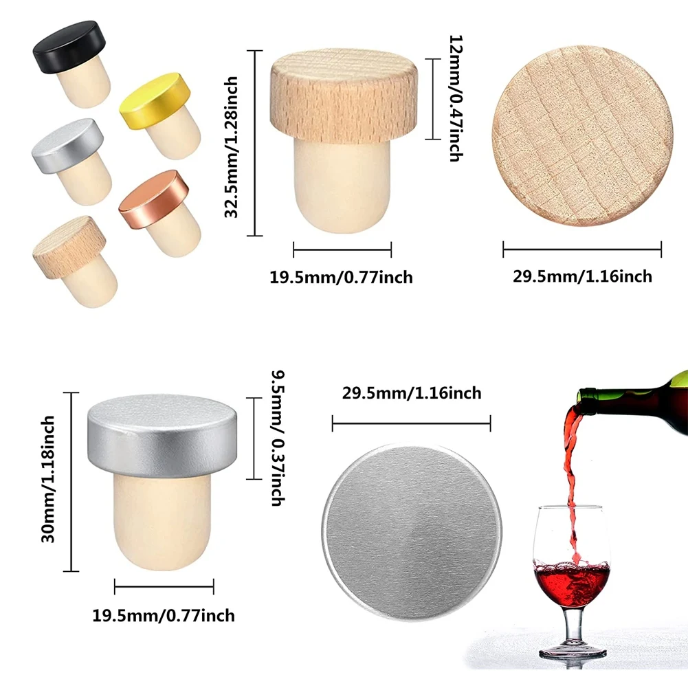 10Pcs Wein Flasche Kork Stoppe – Wine Beer Tasting Bewertung und Preis