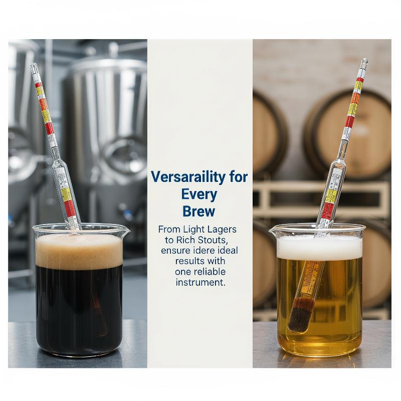 1 Stück 3-Skala-Hydrometer für – Wine Beer Cider Bewertung und Preis