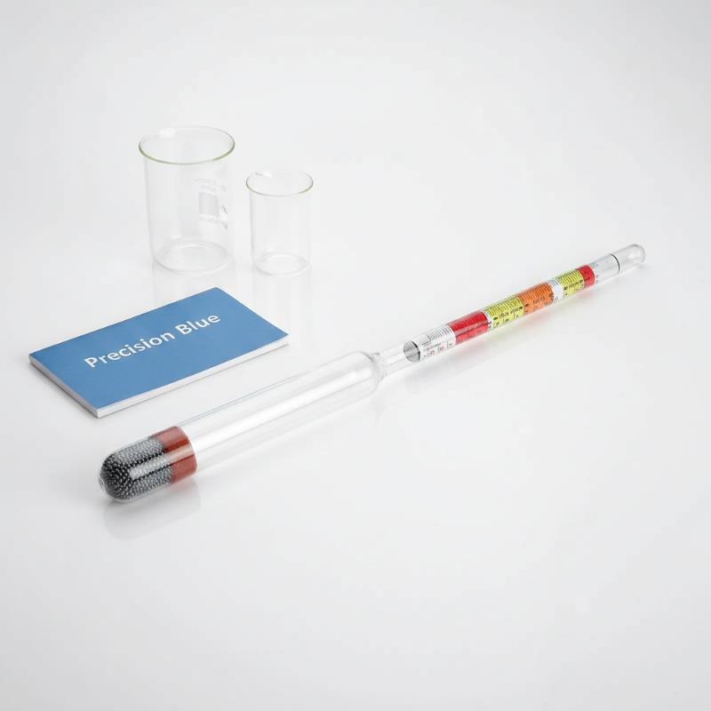 1 Stück 3-Skala-Hydrometer für – Wine Beer Cider Bewertung und Preis