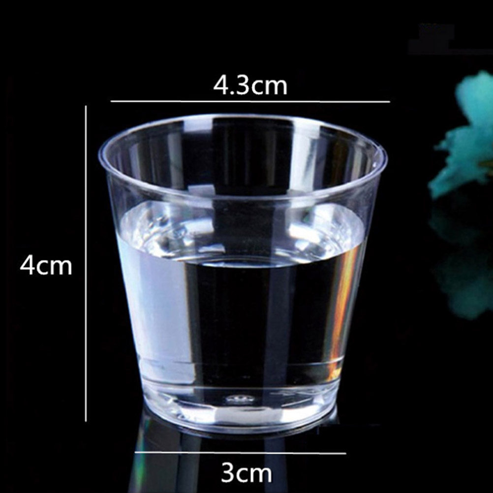 50 Stück Transparente Einweg-P – Wine Beer Tasting Bewertung und Preis