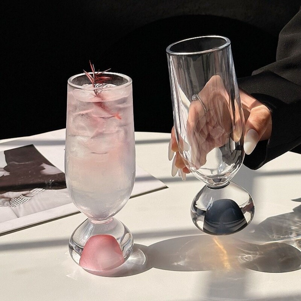 Kreativer Runder Glasbecher mi – Wine Beer Tasting Bewertung und Preis