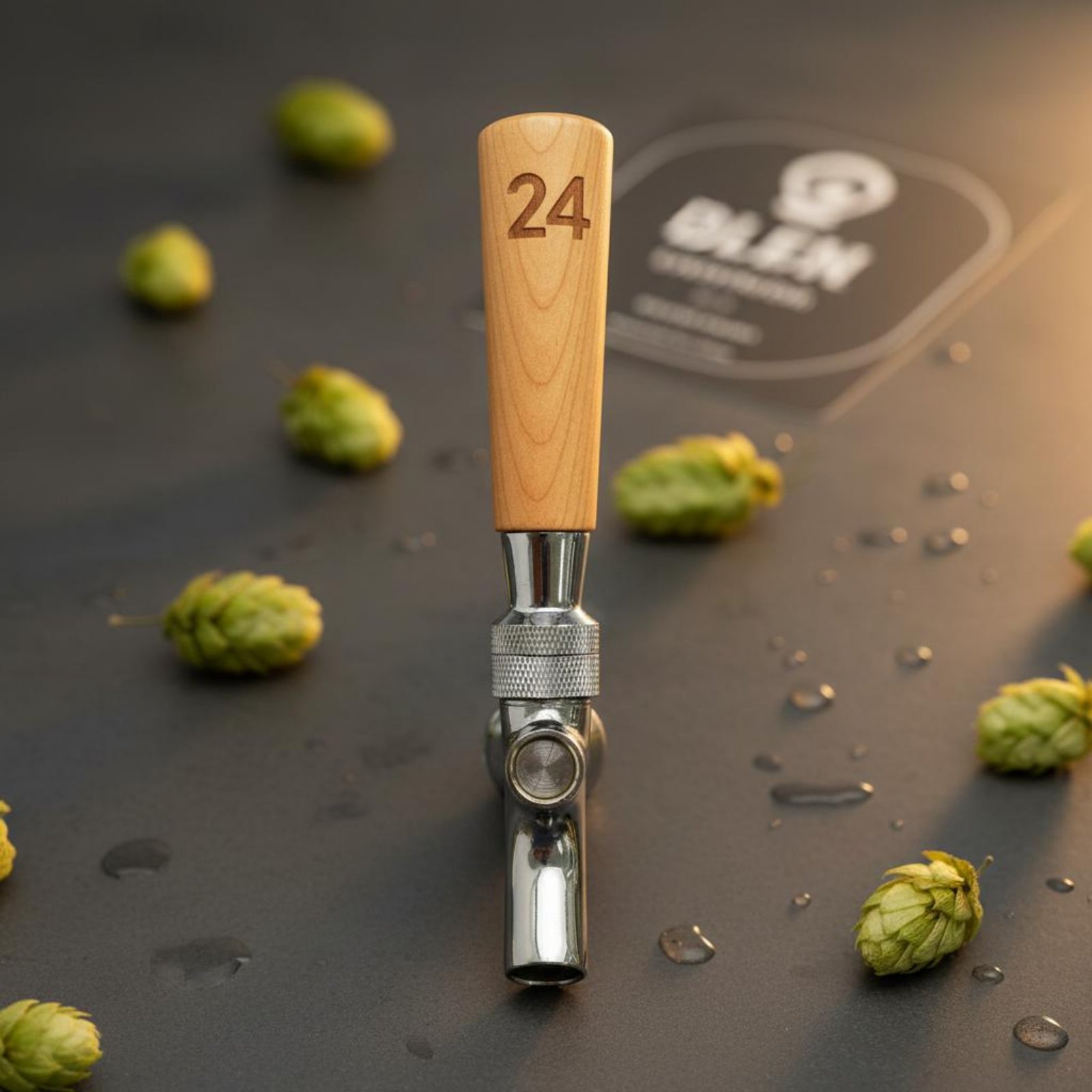 Kurzer Holz-Bierhahngriff aus  – Wine Beer & More Bewertung und Preis