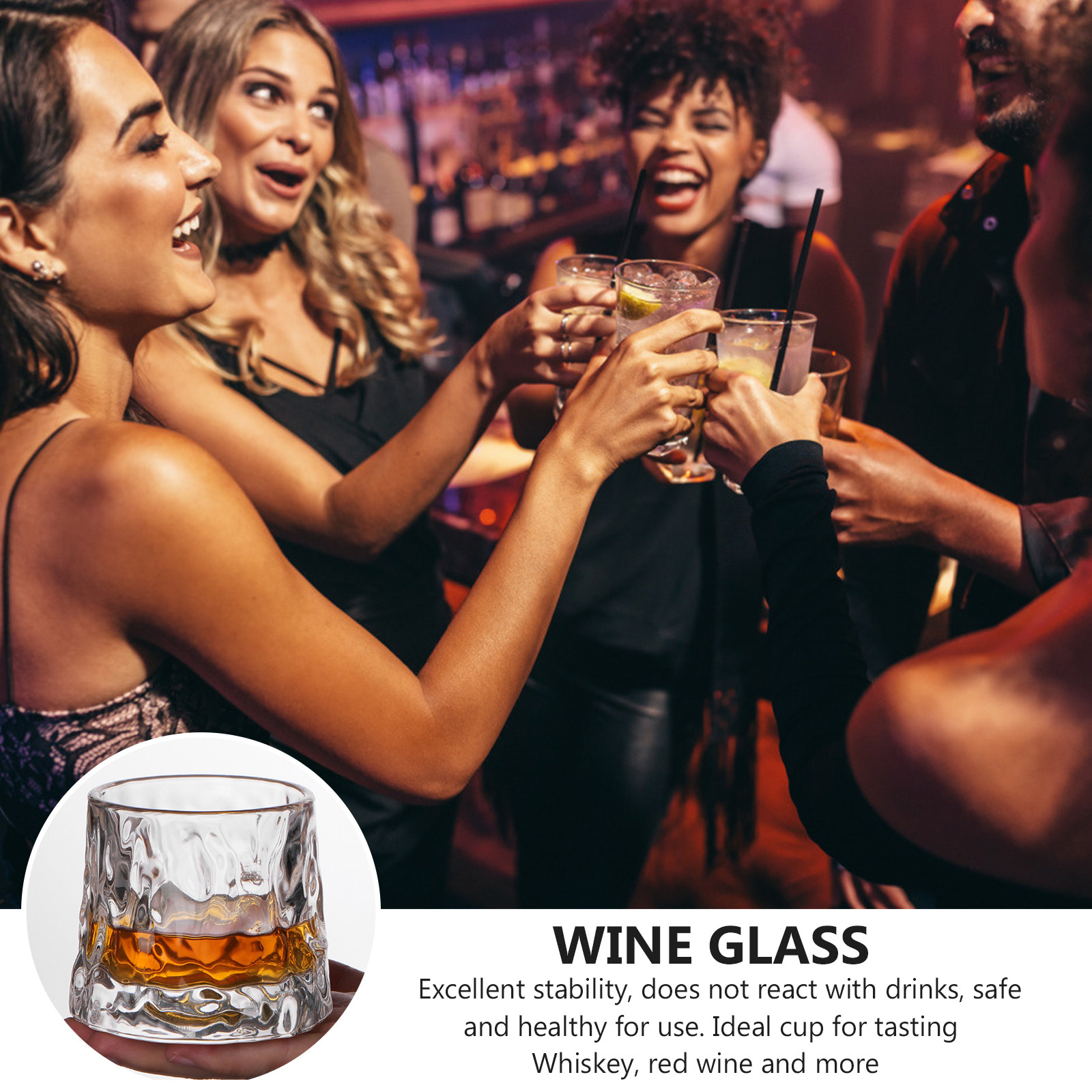 1 Stück Gehämmertes Weinglas P – Wine Beer Tasting Bewertung und Preis