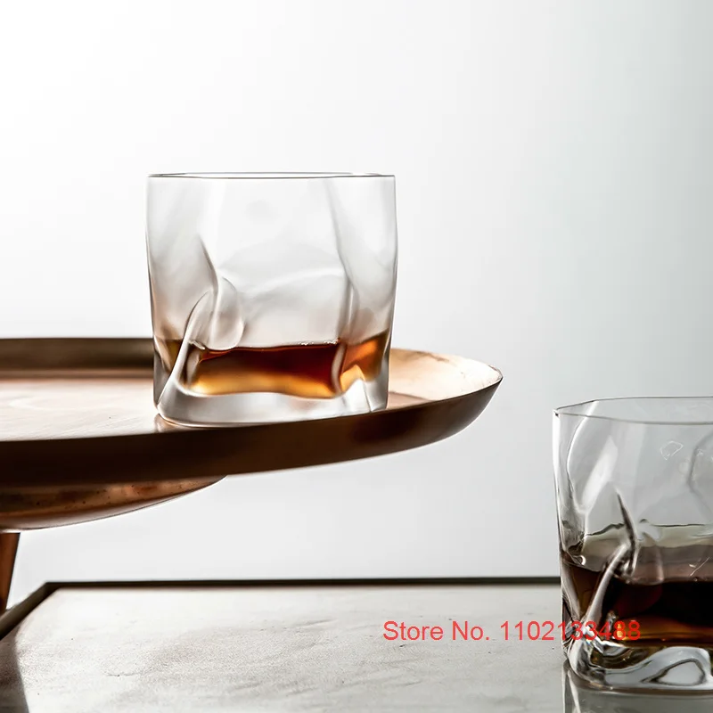 Unregelmäßiger Whisky-Kristall – Wine Beer Tasting Bewertung und Preis